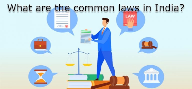 What are the common laws in India